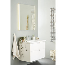 Spegel med belysning NORO Deco 80x80 cm LED