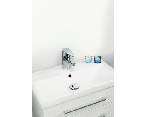 Tvättställsskåp inkl tvättställ NORO Fix Trend vit matt 550 mm 8972852