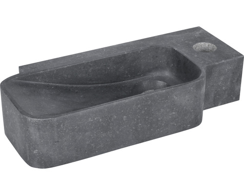 Tvättställ i sten med avloppshål