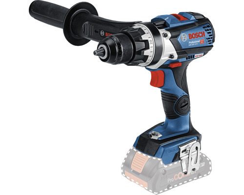 Batteridriven borrmaskin med extrahandtag