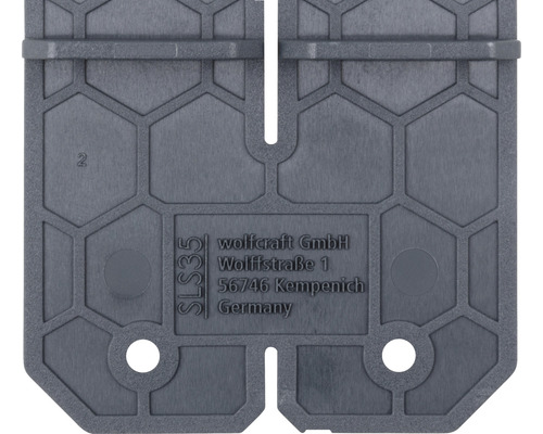 Detaljvy av Wolfcraft SLS 35 borrmall