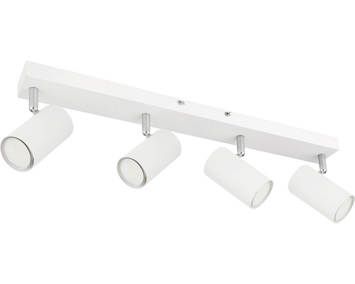 Taklampa med fyra spotlights