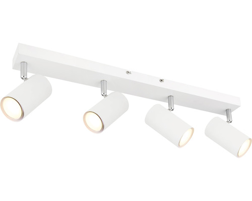 Taklampa med fyra spotlights