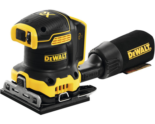 DeWalt batteridriven planslip med dammpåse
