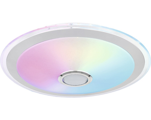 LED taklampa med högtalare