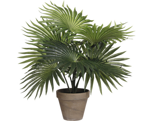 Konstväxt MICA Palm i kruka grön 40xØ35cm