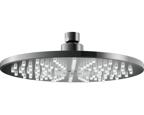 Takduschhuvud AVITAL Topino grå matt Ø22,6cm Rund duschhuvud för badrum