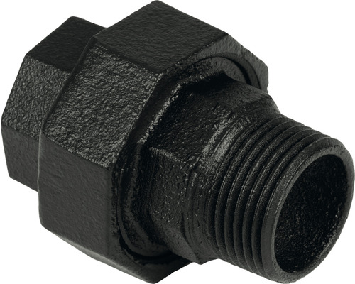 Svart rörgänga av gjutjärn