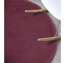 Matta SOLEVITO Romance rund wild berry Ø80cm