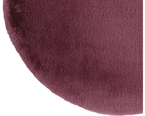 Detaljvy av en rund matta