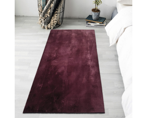 Rektangulär matta i sovrummet