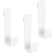 Krok ELFA för förvaringsskena vit 3-pack 471310