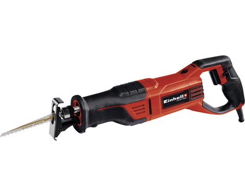 Tigersåg EINHELL TE-AP 750 E 750W Einhell logotyp. Elektrisk tigersåg med sågblad.