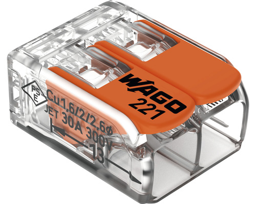 Wago 221 kopplingsplint för elektriska ledningar