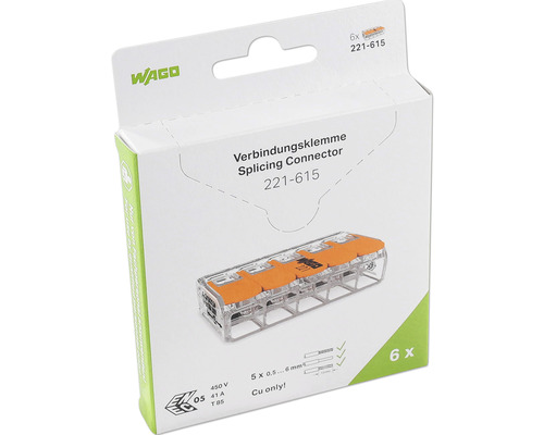 Wago kopplingsklämmor förpackning