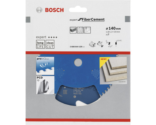 Bosch Expert FiberCement sågblad, 140 millimeter diameter