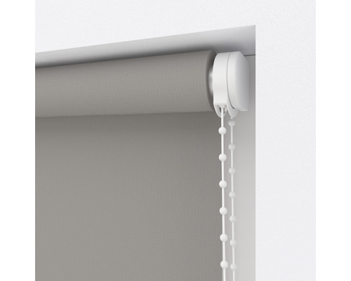 Grå rullgardin med kedjedrag