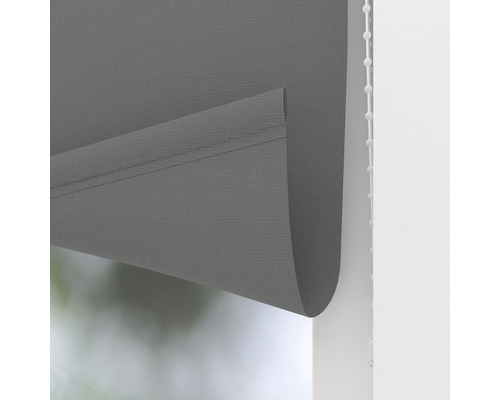 Grå tygjalusi med kedjedrag