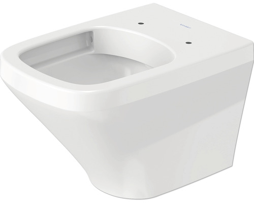 Vägghängd toalett DURAVIT DuraStyle utan WC-sits vit blank vattensparande utan beläggning P-lås Vägghängd toalett DURAVIT DuraStyle utan WC-sits vit blank vattensparande utan beläggning P-lås