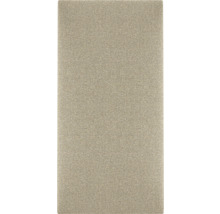 Textilpanel Solid creme-beige 30x60cm-thumb-1
