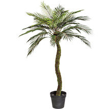 Konstgjord palm i kruka som dekoration