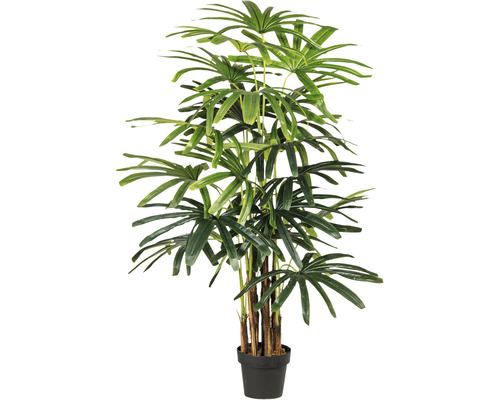 Konstväxt Rhapis palm ca 155cm grön