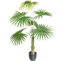 Konstgjord solfjäderpalm i kruka