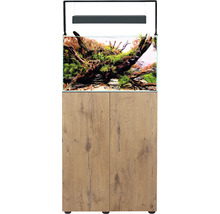 Akvarium AQUAEL UltraScape 60 LED-belysning ca 64L OPTI-glas forest