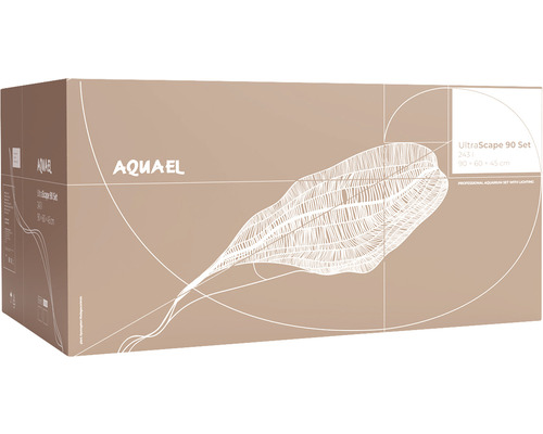 Aquael UltraScape 90 Set akvarium förpackning
