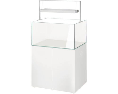 Akvariumkombination med underskåp och belysning