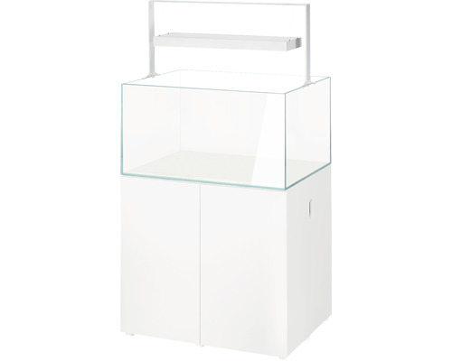 Akvarium med underskåp och belysning