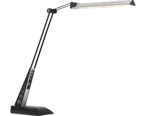 Skrivbordslampa BRILLIANT Jaap 1W 320mm krom/svart