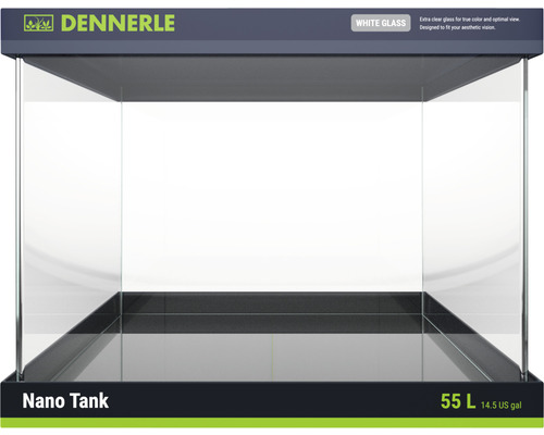 Nanoakvarium DENNERLE Scapers Tank optiwhite 55L 45x36x34cm