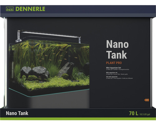 Nanoakvarium DENNERLE Nano Tank Plant Pro 70L LED Chihiros A II 501