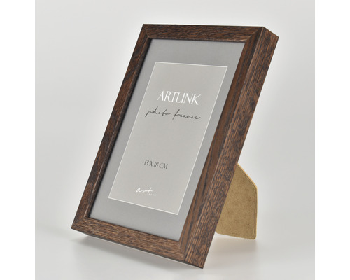 Träfärgad fotoram, 13 x 18 cm
