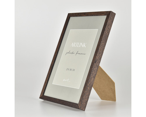 Fotoram av trä 21x30 cm med stativ