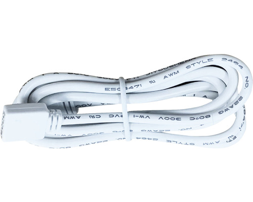 Vit förlängningskabel för LED-lampor