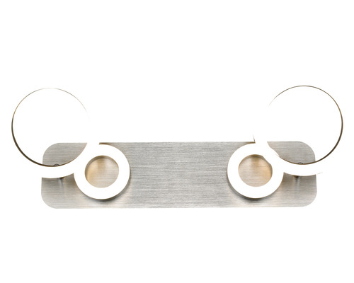 Handdukshållare i metall med två fästen