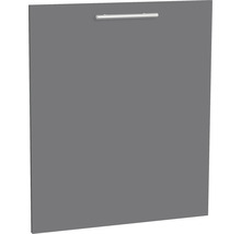 Grå köksskåpsdörr med handtag
