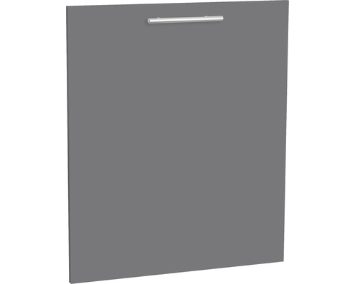 Grå köksskåpsdörr med handtag
