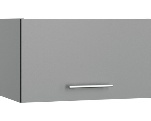 Vägghängd skåp med metallhandtag