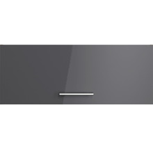 Grå möbelfront med handtag
