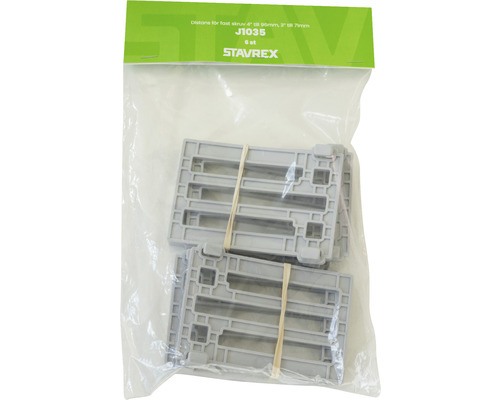 Plastdistans balksko STAVREX fast 4"/96mm Plastdistans balksko STAVREX fast 4"/96mm