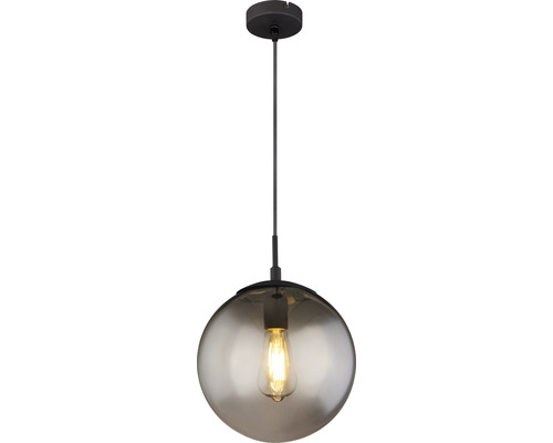 Pendellampa med glasskärm och ljuskälla