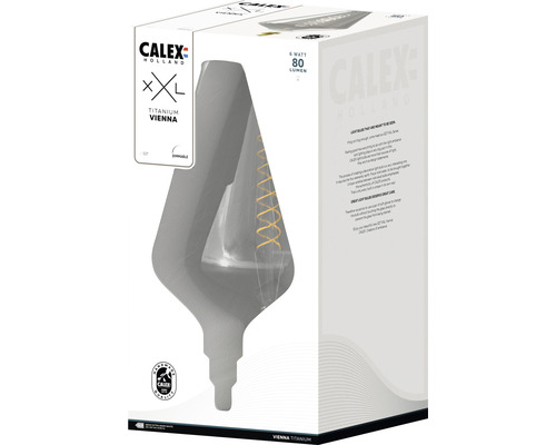 Förpackning för Calex XXL Titanium Vienna glödlampa