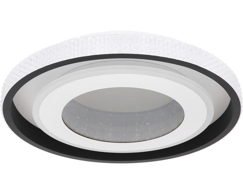 Rund taklampa med dekorativ kant