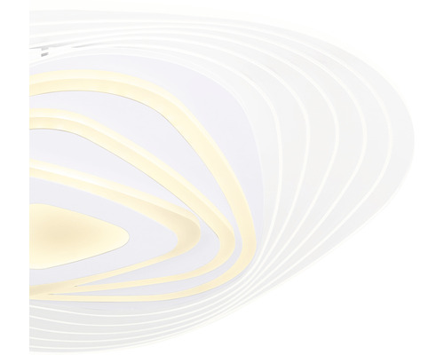 Modern LED-taklampa med böjd design