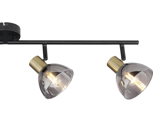 Taklampa med två spotlights