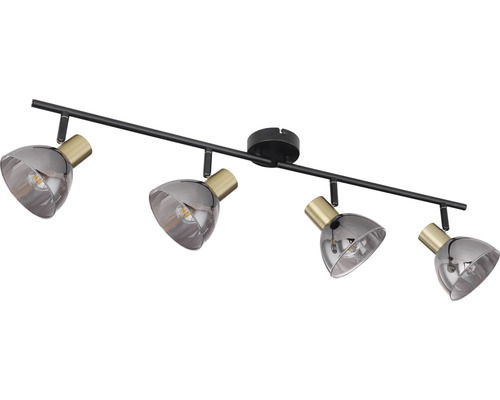 Taklampa med fyra spotlights