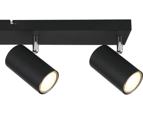 Taklampa med två spotlights